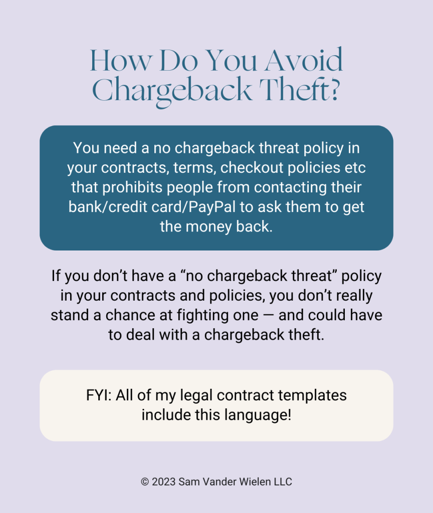 How Do You Avoid Chargeback Theft