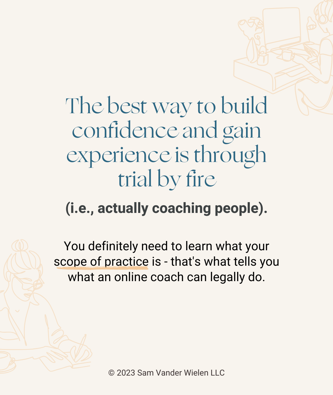 How to Legally Start an Online Coaching Business | Sam Vander Wielen