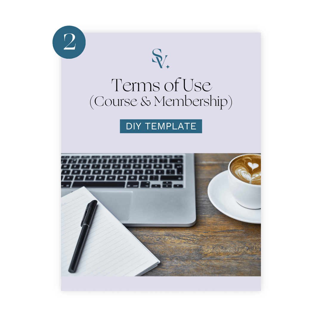 terms of use diy template