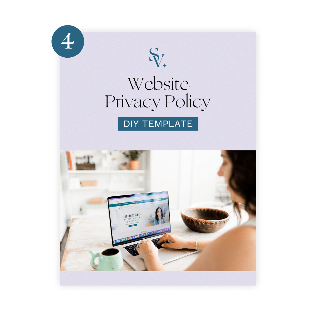 website privacy policy diy template