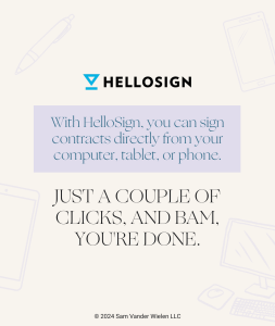 How to Use HelloSign to Streamline Your Business | Sam Vander Wielen