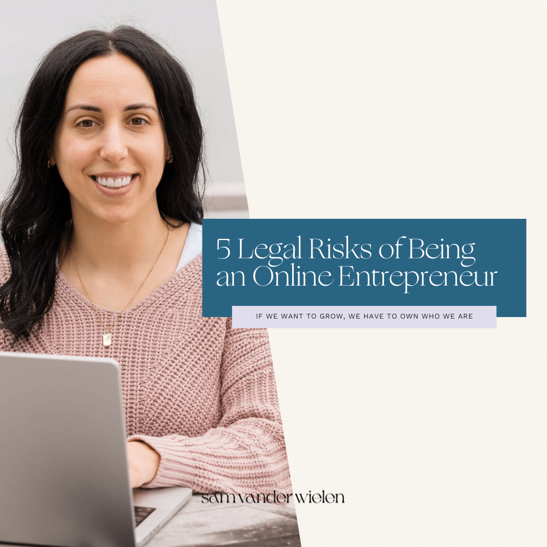 5 Legal Risks of Being an Online Entrepreneur—A Must Read! | Sam Vander ...
