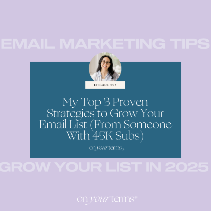 My Top 3 Proven Strategies to Grow Your Email List (From Someone With 45K Subs) + HUGE BOOK ANNOUNCEMENT!