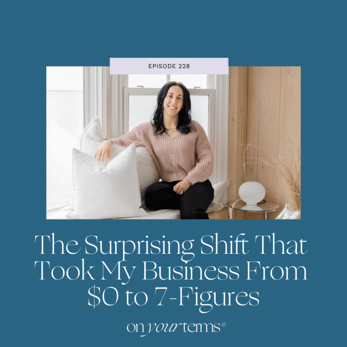The Surprising Shift That Took My Business From $0 to 7-Figures