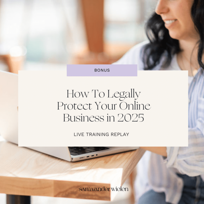 How To Legally Protect Your Online Business in 2025