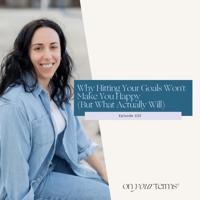 Why Hitting Your Goals Won't Make You Happy (But What Actually Will) [Happy Trap Series #1]