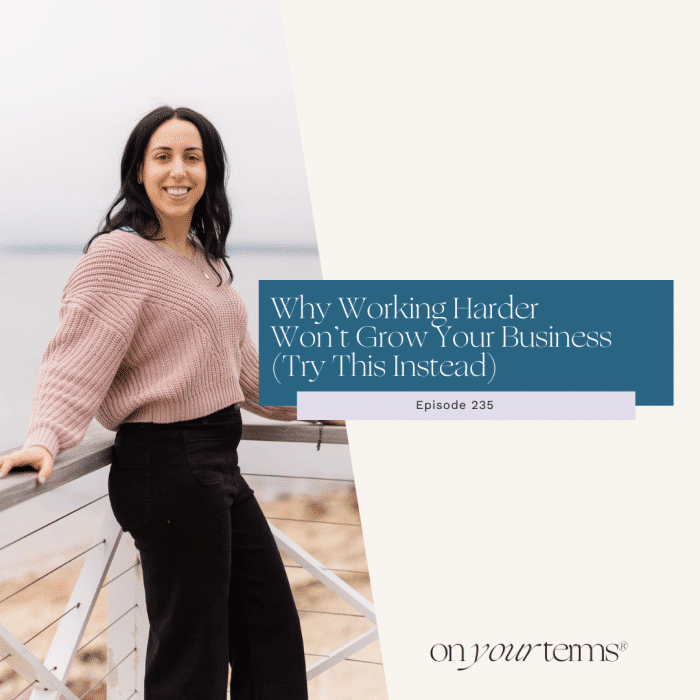 Why Working Harder Won’t Grow Your Business (Try This Instead)