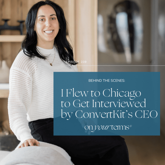 I Flew to Chicago to Get Interviewed by ConvertKit’s CEO (behind the scenes)