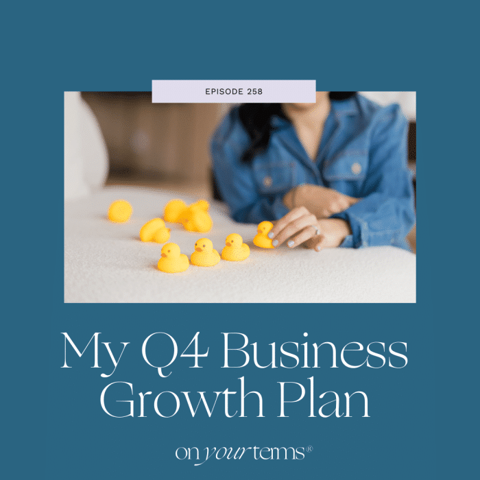 My Q4 Business Growth Plan