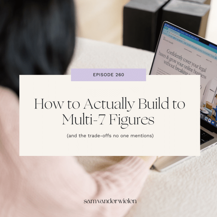 How to Actually Build to Multi-7 Figures