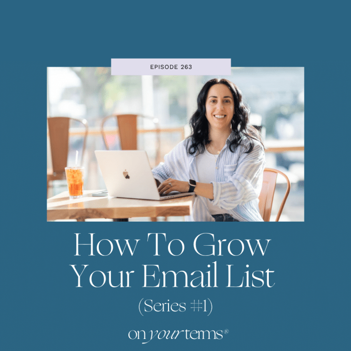 How To Grow Your Email List Series 1