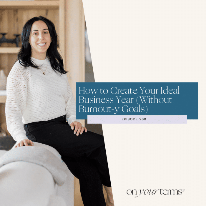 How to Create Your Ideal Business Year (Without Burnout-y Goals)