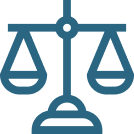 Icon - legal scales
