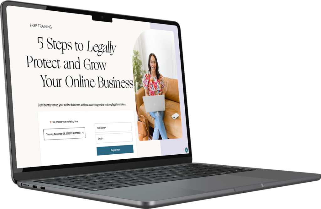 Laptop showing workshop cover image