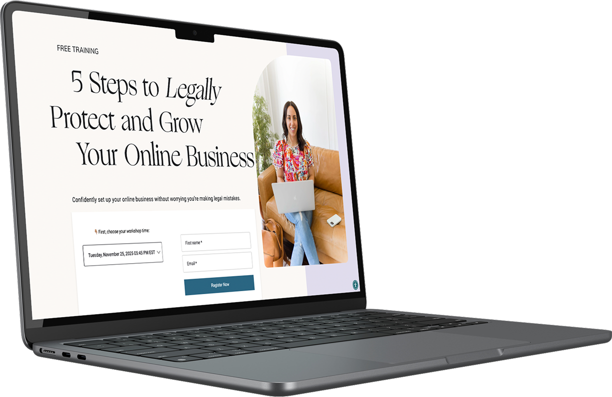 Laptop showing workshop cover image