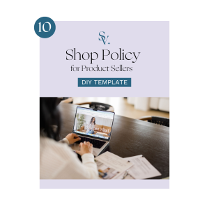 Shop Policy Mock up