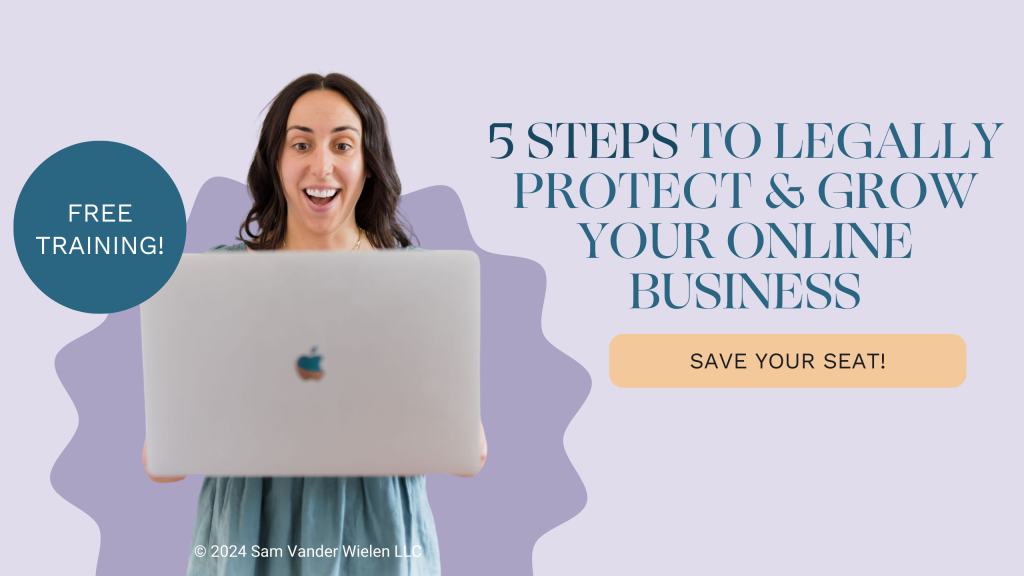 5 Steps to Legally Protect and Grow Your Online Business