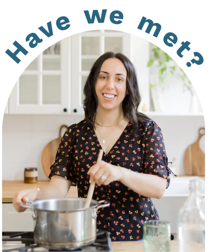 "Have We Met" with picture of Sam cooking in kitchen